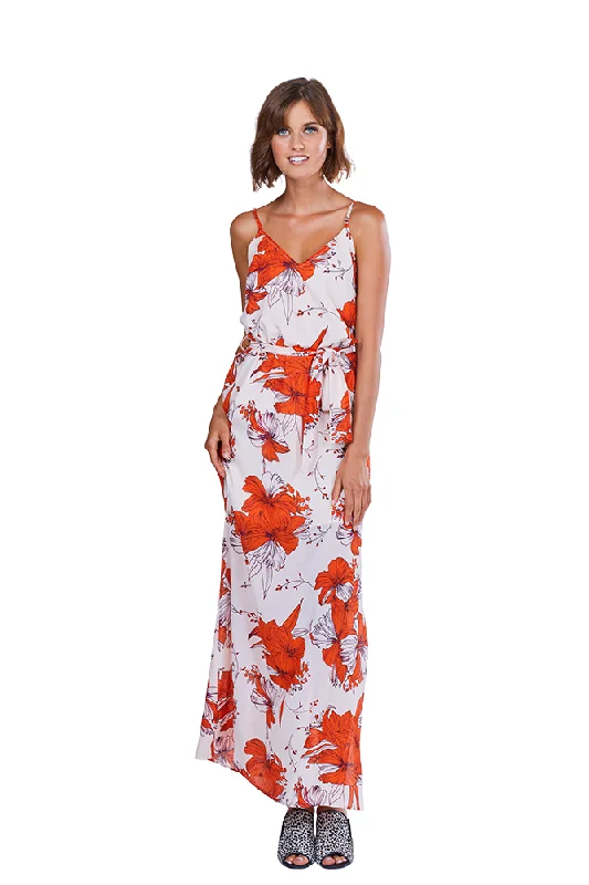 AUGUSTINE "Avery" maxi dress! 14 Elegant Maxi Dress with Drapes
