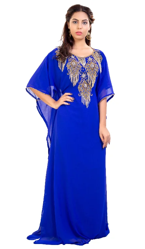 Henna Party Maxi Dress Fashionable Printed Maxi Dress