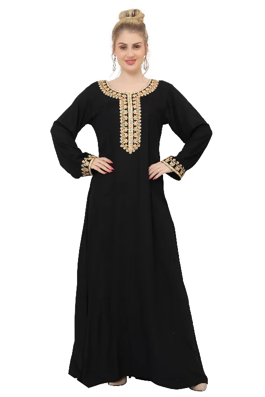 Little Black Dress Evening Party Maxi Dress Fashionable Maxi Dress with Fringe