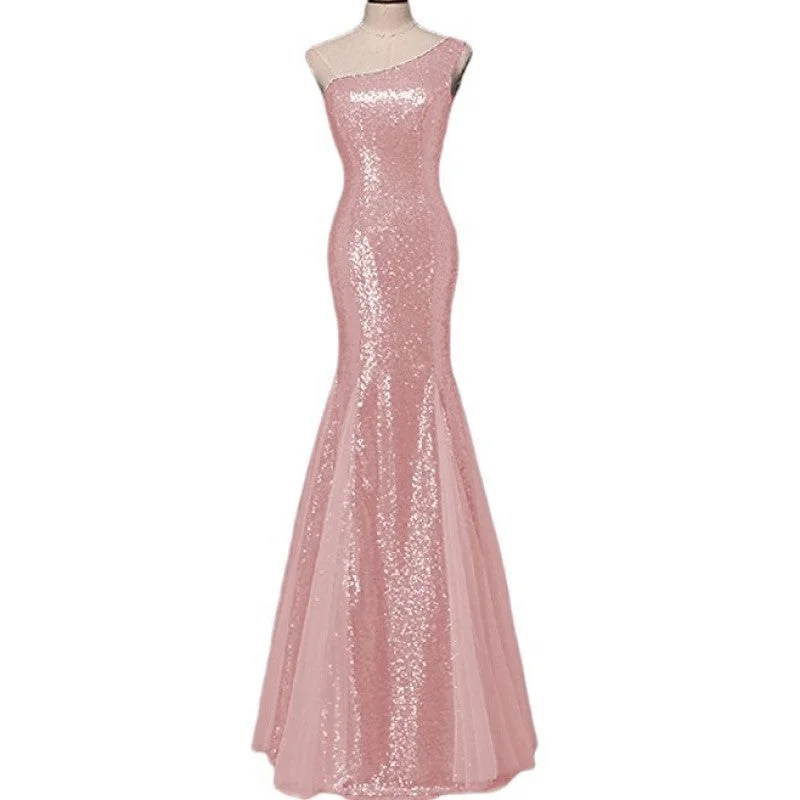 Pink One Shoulder