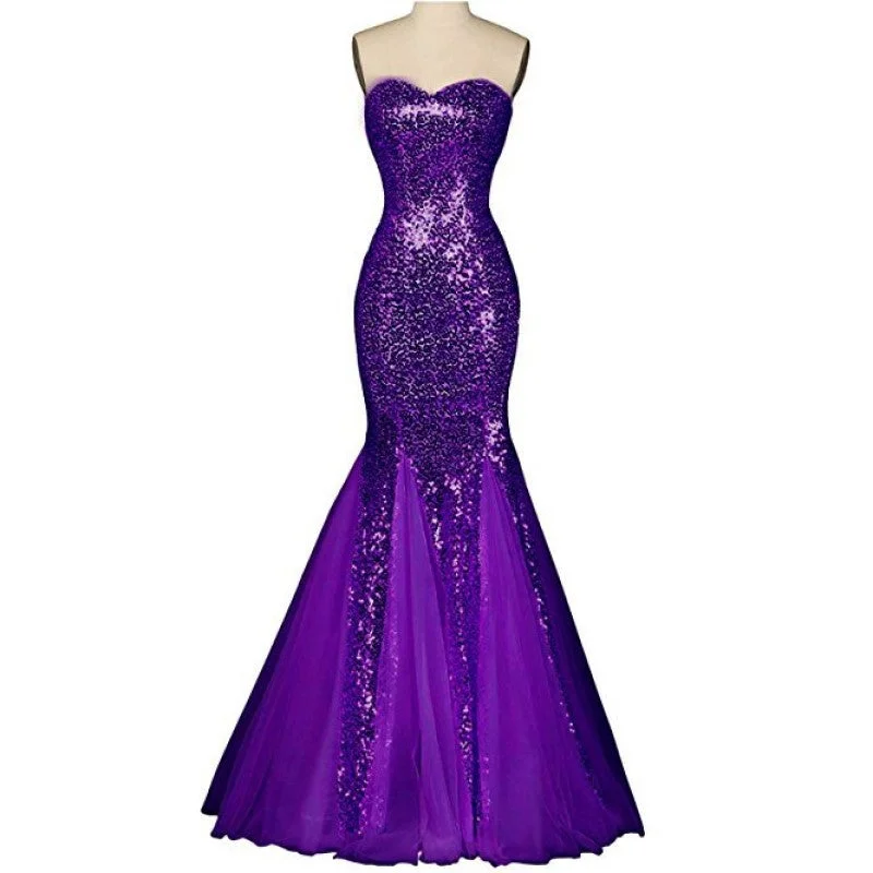 Purple Off Shoulder