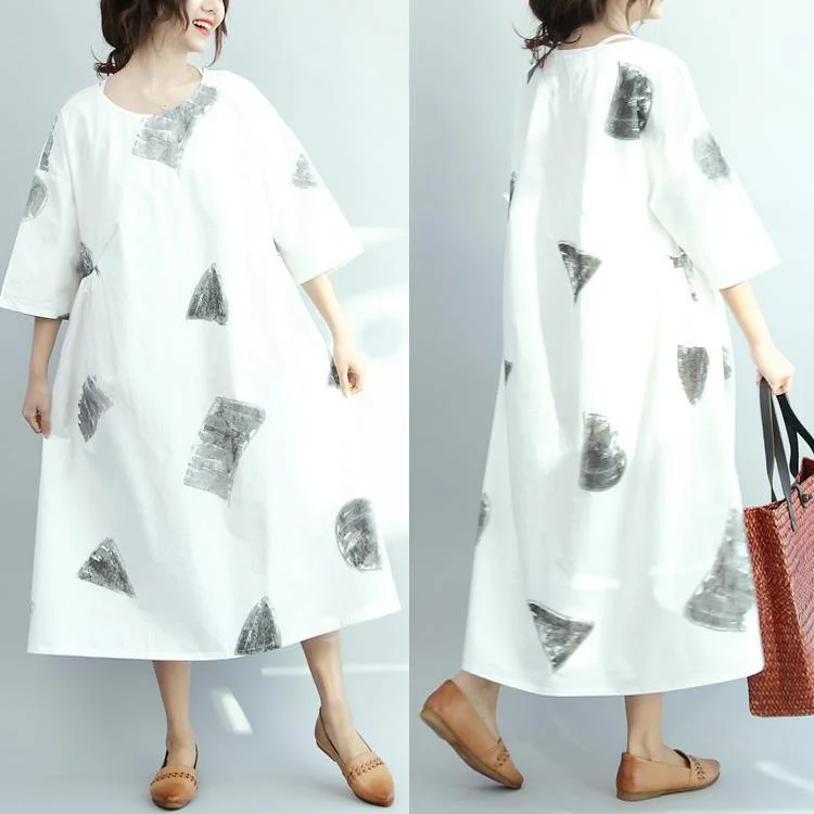 White oversize summer cotton dresses plus size maxi dress caual sundresses maternity dresses Elegant Maxi Dress with Ruffles White oversize summer cotton dresses plus size maxi dress caual sundresses maternity dresses Elegant Maxi Dress with Ruffles
