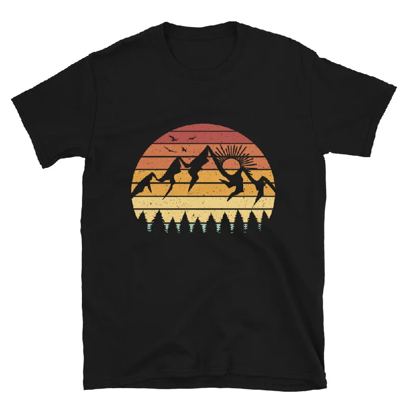 Berge Vintage - T-Shirt (Unisex)