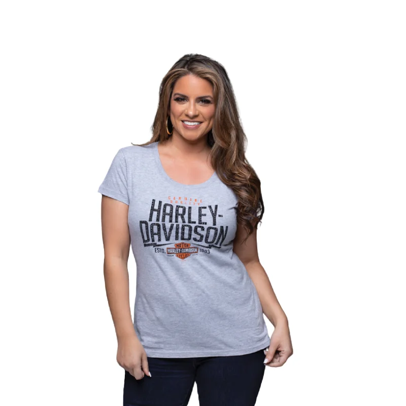 Gasoline Alley Harley-Davidson® Women's Dealer Tee - Hall