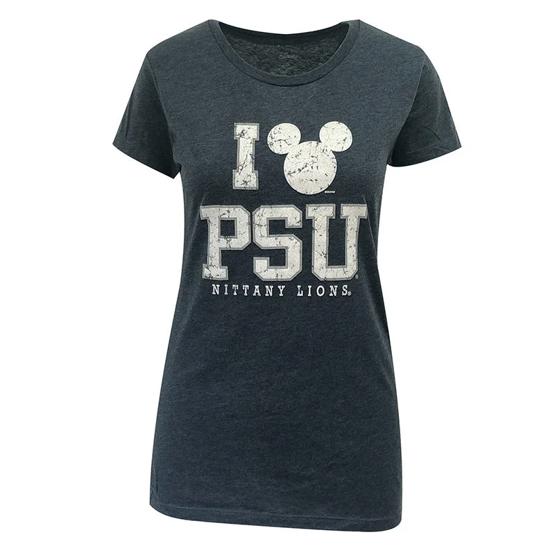 Ladies "I Mickey Mouse PSU" T-Shirt