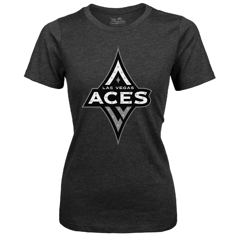 Las Vegas Aces Women's Primary Bling Tri Blend T-Shirt