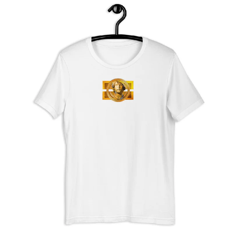 New Golden Hoops Logo - Short-Sleeve Unisex T-Shirt