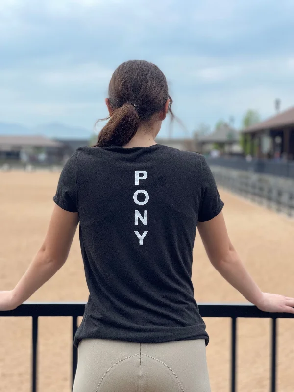 Equestrian Team Apparel- Pony Graphic Tee (Ladies)