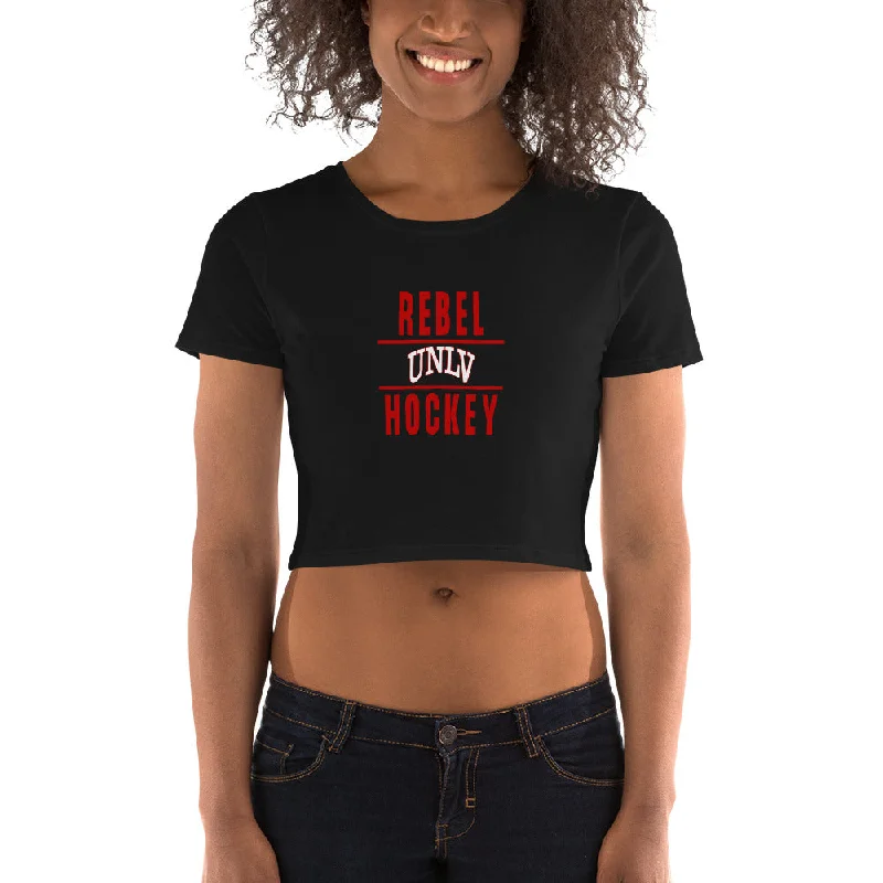 Rebel Hockey Women’s Crop Tee