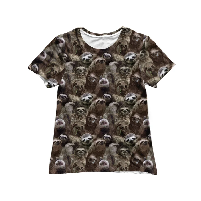 Sloth Pattern Women's Tee