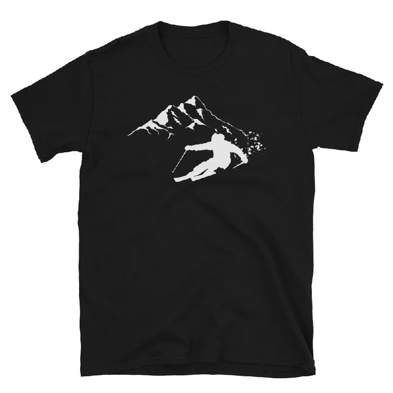 Tiefschnee Skier - T-Shirt (Unisex)