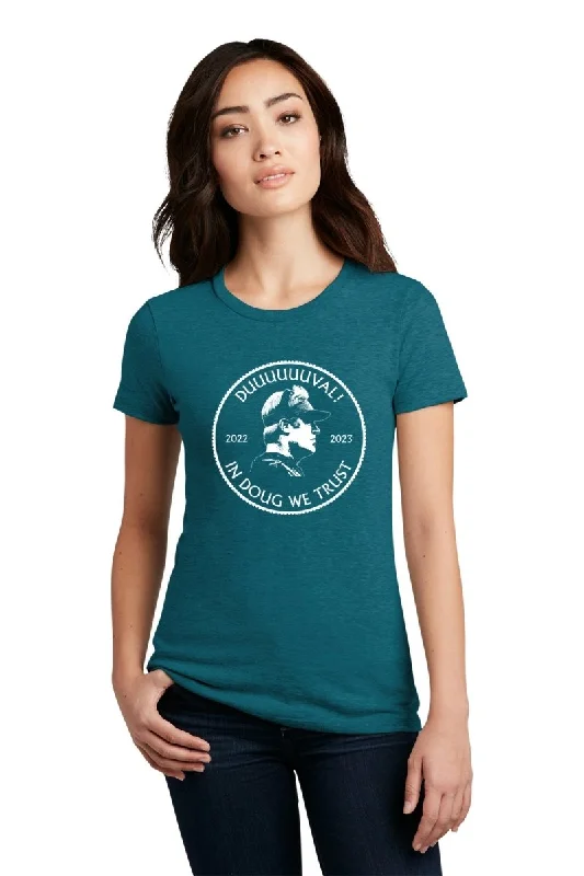 Trust Doug Womens Tee - Teal