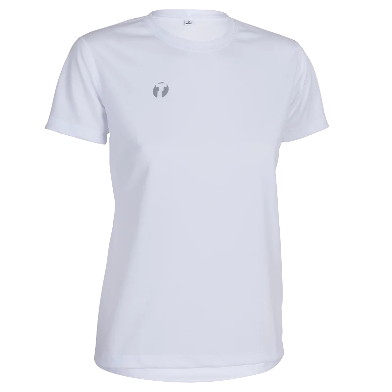 Adapt T-Shirt TX SS Women Collared Crew Neck Turtle Neck