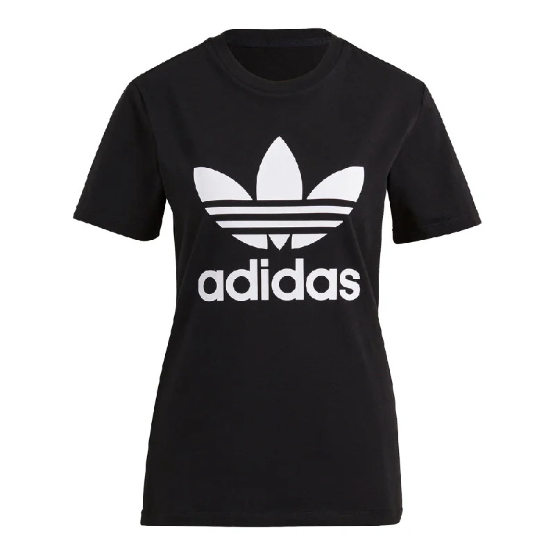 adidas Women's Originals Adicolor Classics Trefoil T-Shirt Satin Fabric Silk Fabric Chiffon Fabric adidas Women's Originals Adicolor Classics Trefoil T-Shirt Satin Fabric Silk Fabric Chiffon Fabric