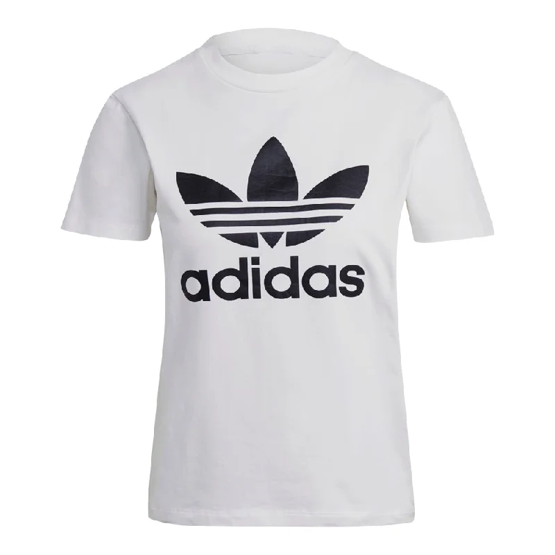 adidas Women's Originals Adicolor Classics Trefoil T-Shirt Cozy Warm Stylish