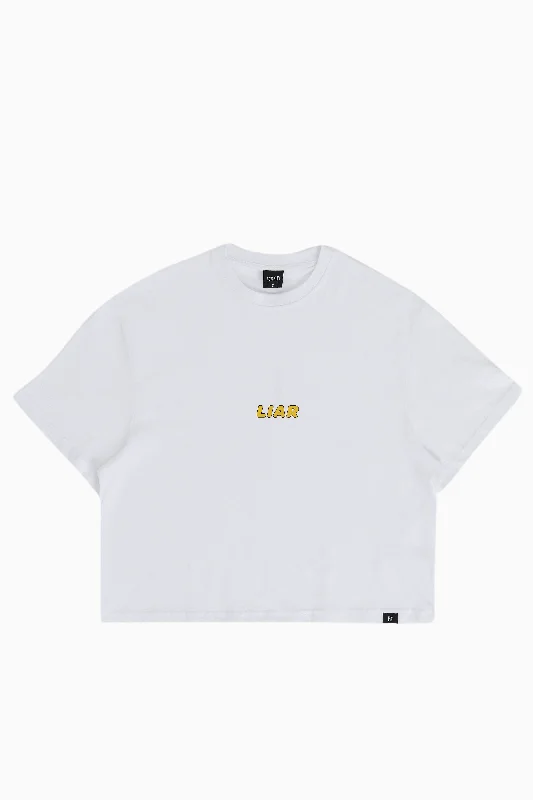 Liar / Women Oversize T-shirt Machine Wash Dry Clean Hand Wash
