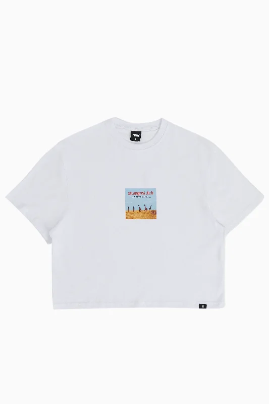 Strangers Club v2.003 / Women Oversize T-shirt Thin T-Shirt Open Front Quick Dry