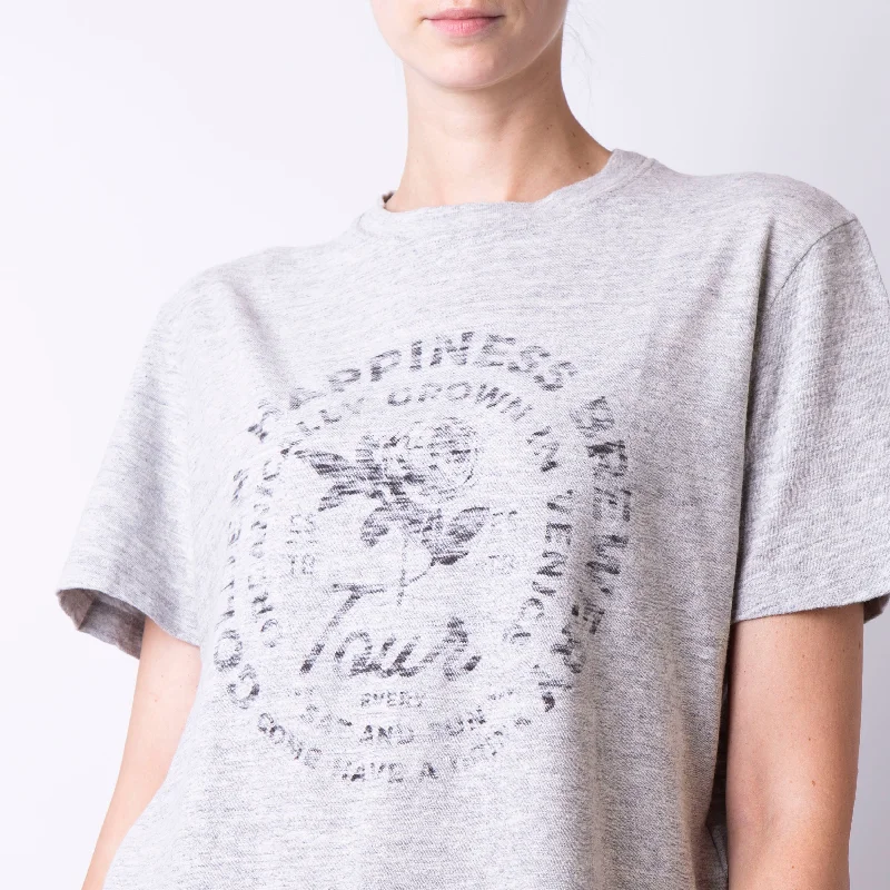 GOLDEN GOOSE T-SHIRT GWP01220.P001624 60267 GRIGIO  Polka Dot Checkered Tartan