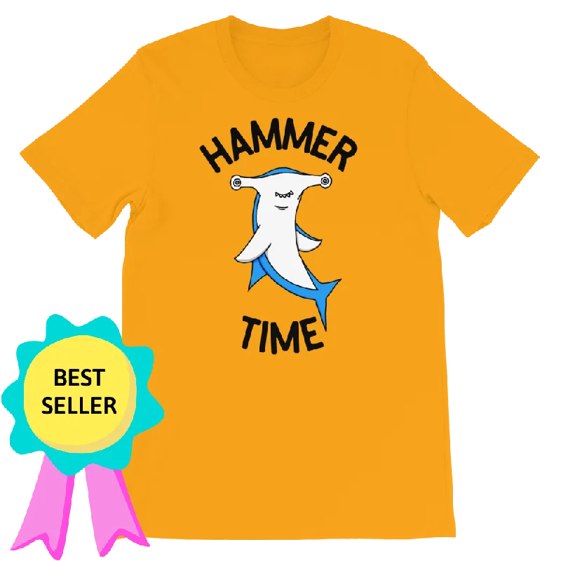 Hammer Time Tee (Adult S-3XL) Wool Fabric Cashmere Fabric Tweed Fabric