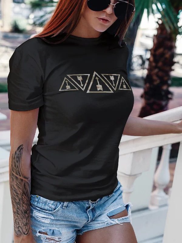 Izzy Proof Camo - Women's T-Shirt Terry Blend Velvet Blend Canvas Blend