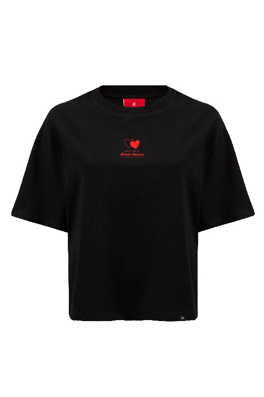 Mutual Memories - February 14th Valentine's Day / Women Oversize T-shirt Fleece Nylon Spandex Mutual Memories - February 14th Valentine's Day / Women Oversize T-shirt Fleece Nylon Spandex