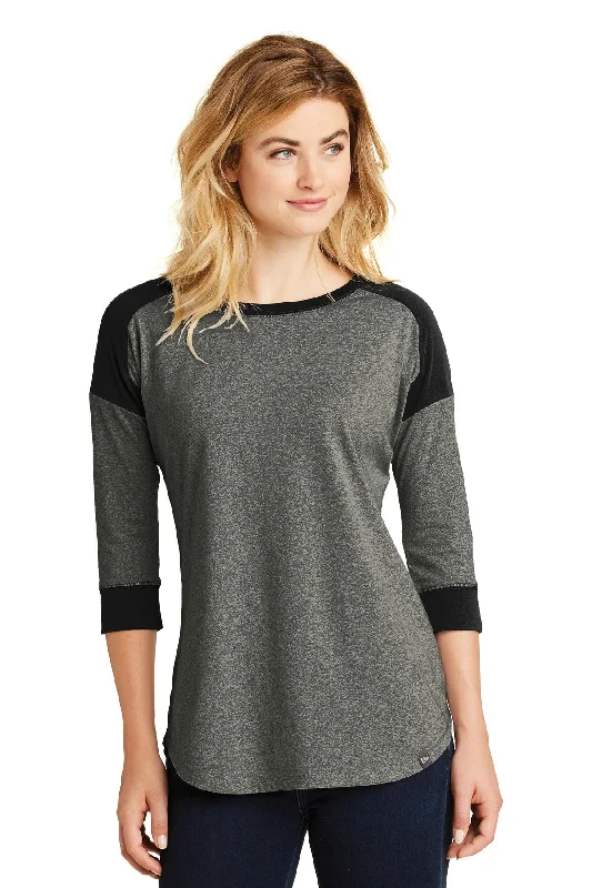 New Era ® Ladies Heritage Blend 3/4-Sleeve Baseball Raglan Tee. LNEA104 Front Pockets Side Pockets Patch Pockets New Era ® Ladies Heritage Blend 3/4-Sleeve Baseball Raglan Tee. LNEA104 Front Pockets Side Pockets Patch Pockets
