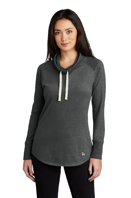 New Era ® Ladies Sueded Cotton Blend Cowl Tee LNEA123 Seamless Knitted Crochet