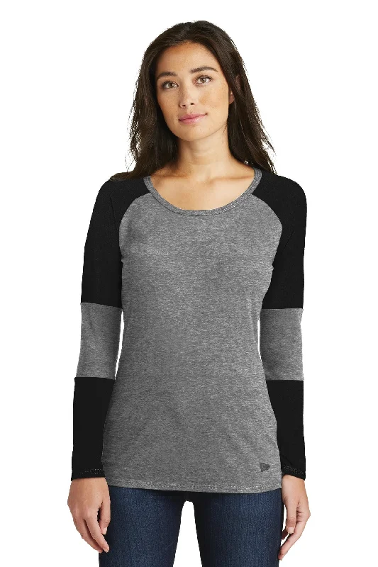 New Era ® Ladies Tri-Blend Performance Baseball Tee. LNEA132 Asymmetrical Pockets Print New Era ® Ladies Tri-Blend Performance Baseball Tee. LNEA132 Asymmetrical Pockets Print
