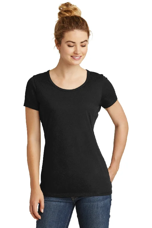 New Era ® Ladies Tri-Blend Performance Scoop Tee. LNEA130 Hooded Caped Shawl Collar
