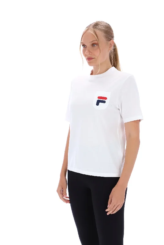 Nori Boxy Pocket T-Shirt Terry Blend Velvet Blend Canvas Blend