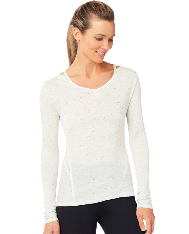 Shape South Street Long Sleeve Tee Cotton Fabric Linen Fabric Terry Fabric