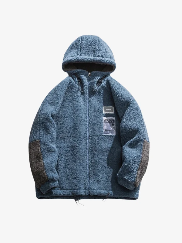 KG Winter Lambswool Hooded Fleece Jacket