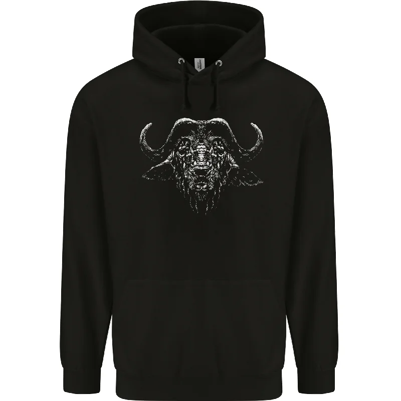 A Buffalo Mens 80% Cotton Hoodie