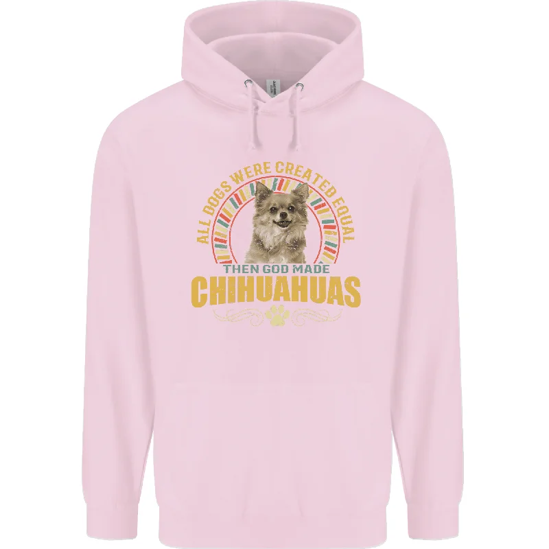 A Chihuahua Dog Mens 80% Cotton Hoodie