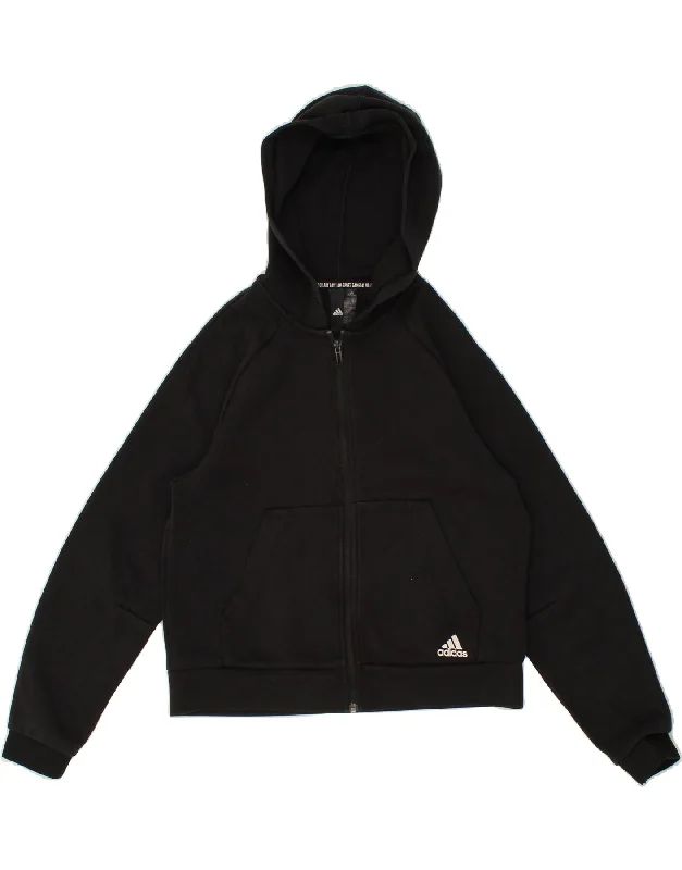 ADIDAS Boys Zip Hoodie Sweater 12-13 Years Medium Black Cotton Hoodie with Earth Tones Natural Calm ADIDAS Boys Zip Hoodie Sweater 12-13 Years Medium Black Cotton Hoodie with Earth Tones Natural Calm