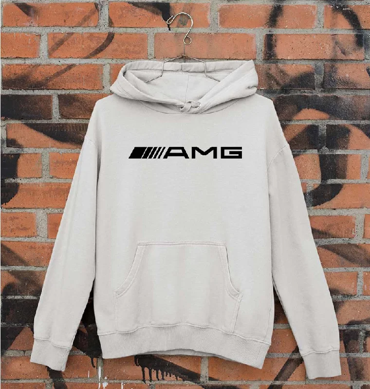 AMG Unisex Hoodie for Men/Women Hoodie with Button Placket Classic Preppy