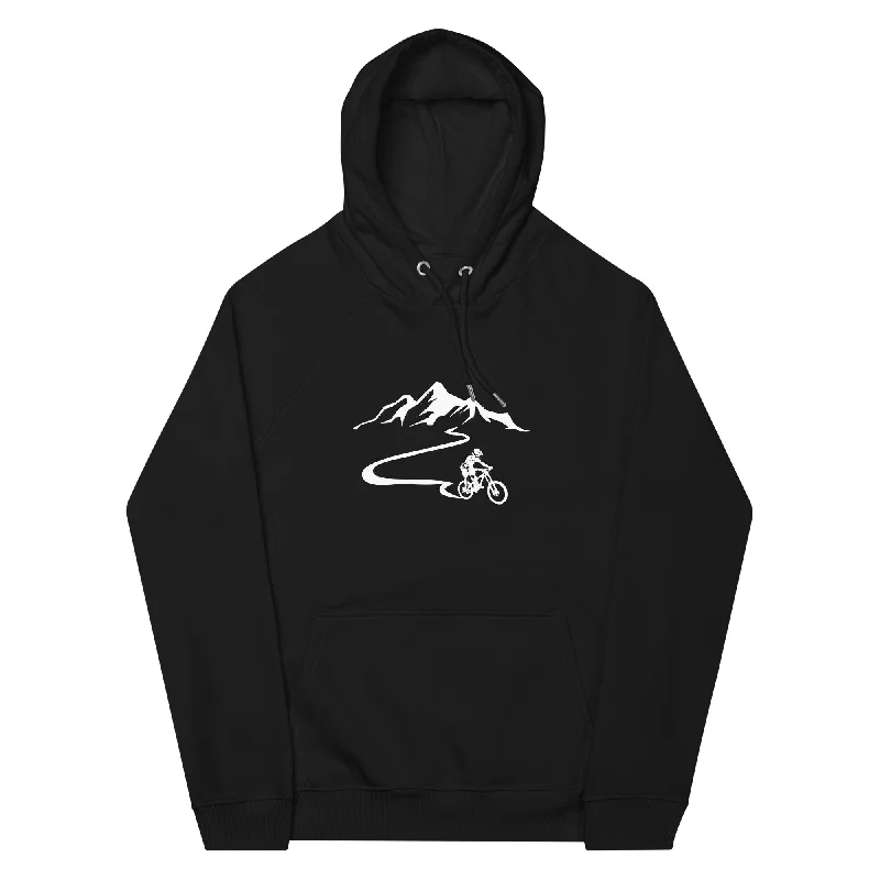 Berge - Mountainbike - (M) (13) - Unisex Premium Organic Hoodie Hoodie with Print Artistic Unique Berge - Mountainbike - (M) (13) - Unisex Premium Organic Hoodie Hoodie with Print Artistic Unique