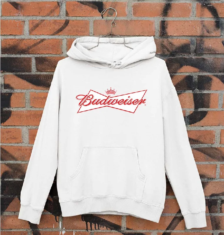 Budweiser Unisex Hoodie for Men/Women Hoodie with Contrast Stitching Detailed Premium Budweiser Unisex Hoodie for Men/Women Hoodie with Contrast Stitching Detailed Premium