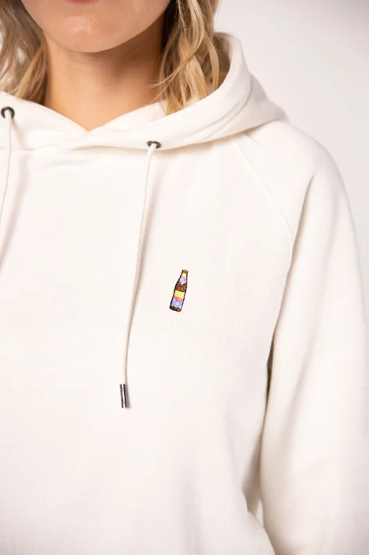 Cola Mix | Bestickter Bio-Baumwoll Frauen Hoodie Hoodie with Rolled Sleeves Casual Relaxed Cola Mix | Bestickter Bio-Baumwoll Frauen Hoodie Hoodie with Rolled Sleeves Casual Relaxed