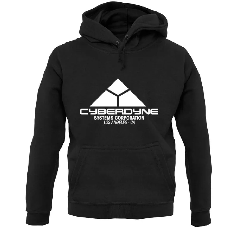 Cyberdyne Systems Corporation Unisex Hoodie Hoodie with Zipper Placket Modern Functional Cyberdyne Systems Corporation Unisex Hoodie Hoodie with Zipper Placket Modern Functional