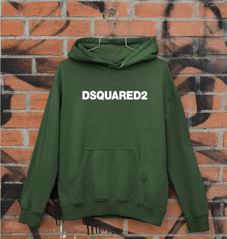 Dsquared2 Unisex Hoodie for Men/Women Hoodie with Patch Decorative Personalized
