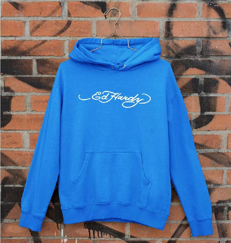 Ed Hardy Unisex Hoodie for Men/Women Hoodie with Cropped Fit Short Trendy
