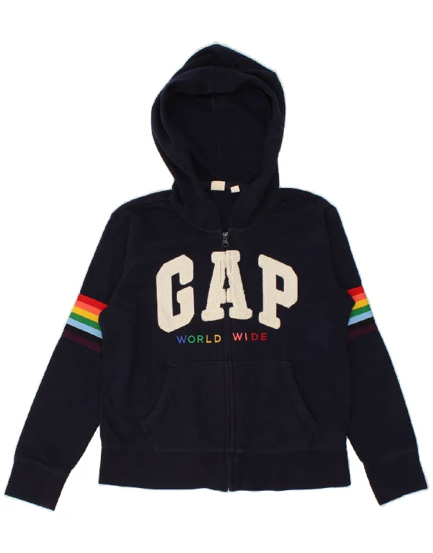 GAP Boys Graphic Zip Hoodie Sweater 14-15 Years Navy Blue Cotton Hoodie with Camouflage Military Edgy GAP Boys Graphic Zip Hoodie Sweater 14-15 Years Navy Blue Cotton Hoodie with Camouflage Military Edgy