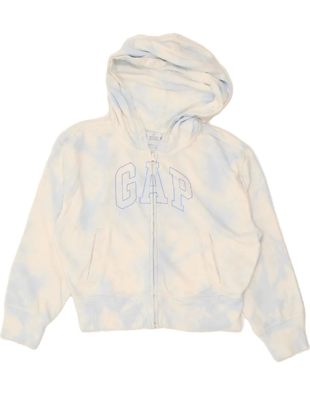 GAP Boys Graphic Zip Hoodie Sweater 9-10 Years Large White Tie Dye Cotton Hoodie with Strings Custom Fit Adjustable GAP Boys Graphic Zip Hoodie Sweater 9-10 Years Large White Tie Dye Cotton Hoodie with Strings Custom Fit Adjustable