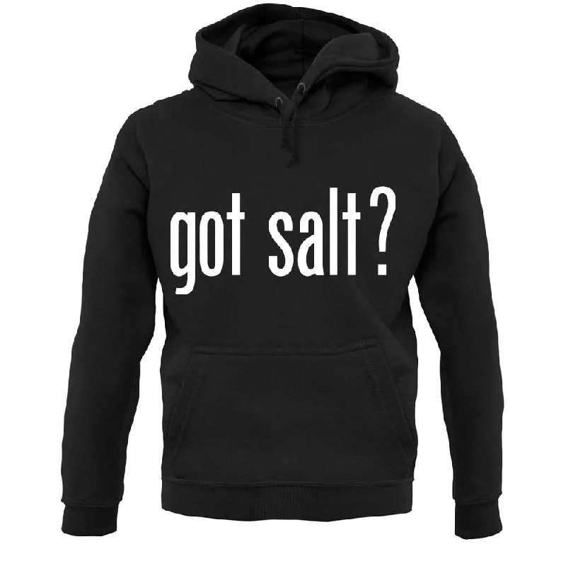 Got Salt Unisex Hoodie Hoodie with Distressed Vintage Worn