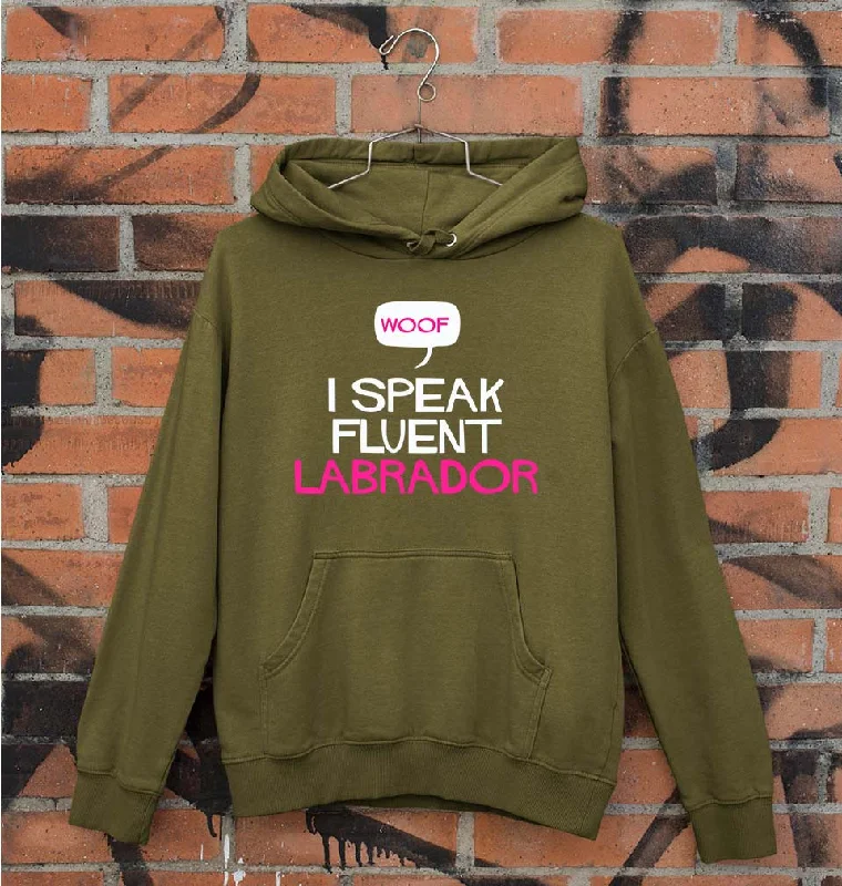 i speak fluent labrador Unisex Hoodie for Men/Women