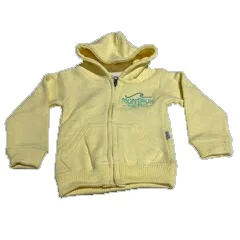 Infant Montauk The End Wave Zip-Up Hoodie Hoodie with Pattern Geometric Abstract