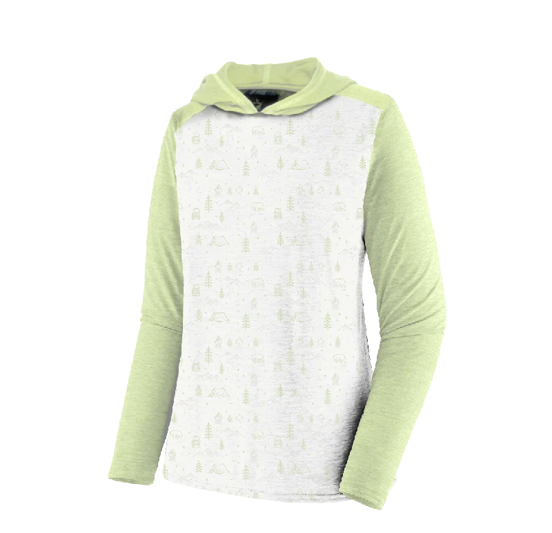 Meadow UV Tech Hoodie (Womens) Hoodie with Zipper Placket Modern Functional