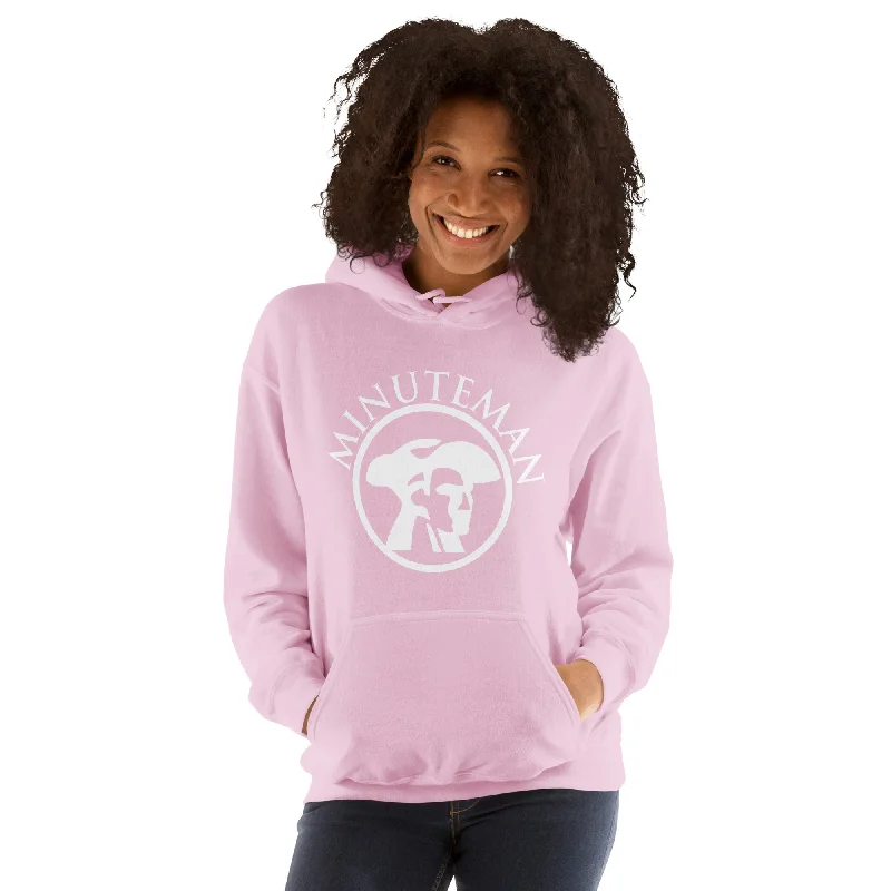 Unisex Pink Hoodie Hoodie with Lining Warm Insulated