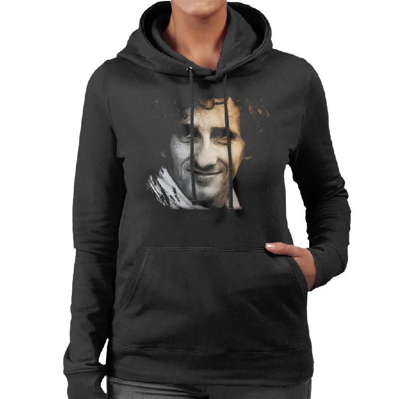 Motorsport Images Alain Prost Women's Hooded Sweatshirt